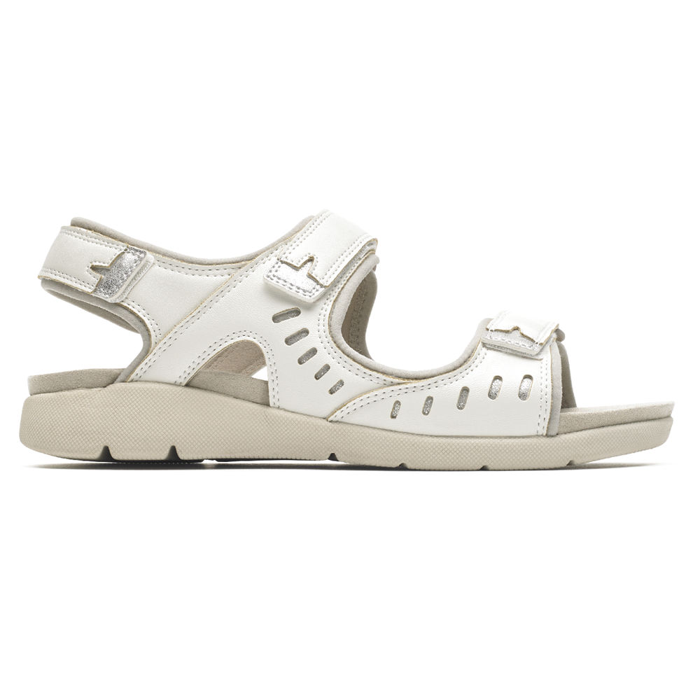 Rockport Sandals For Womens White - Eileen Comfort - YZ2768041